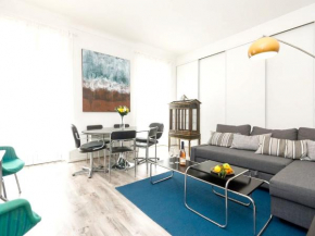 Appartement de 2 chambres avec terrasse amenagee et wifi a Nice a 1 km de la plage